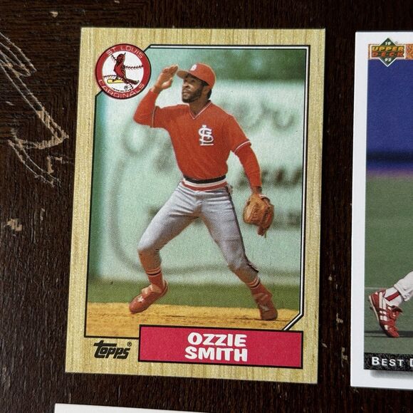Ozzie Smith 13 Card Lot With 2024 Topps Museum Gold /199 1992 Upper Deck Holo - Picture 10 of 13